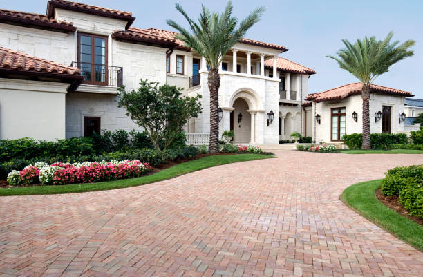 Cobblestone Driveway Pavers in Cornelius, NC